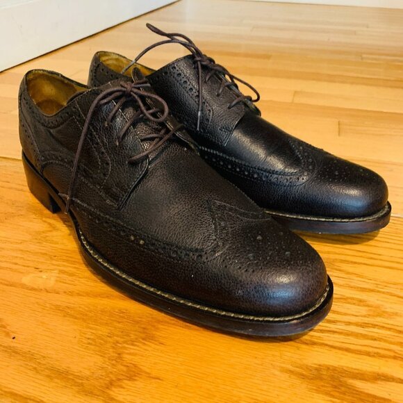 Cole Haan Other - Cole Haan Mens Size 10.5 D Wingtip Oxford Leather Dress Shoes